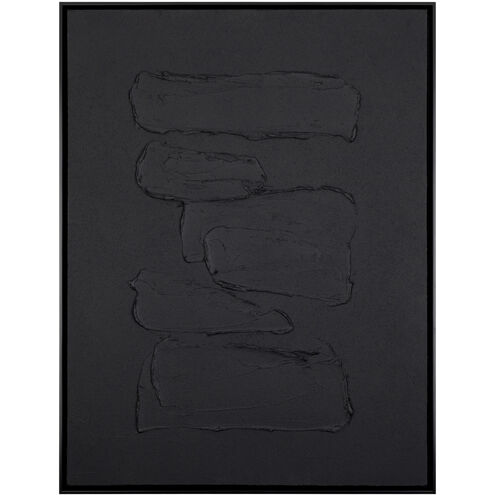 Hemkund Black Framed Art in 25 x 19