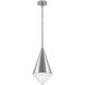 Betty LED 9.5 inch Polished Nickel Pendant Ceiling Light