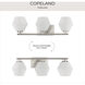 Copeland 3 Light 24 inch Brushed Nickel Vanity Light Wall Light