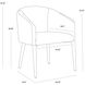 Sheva Ernst Sandstone / Meg Ash Dining Armchair