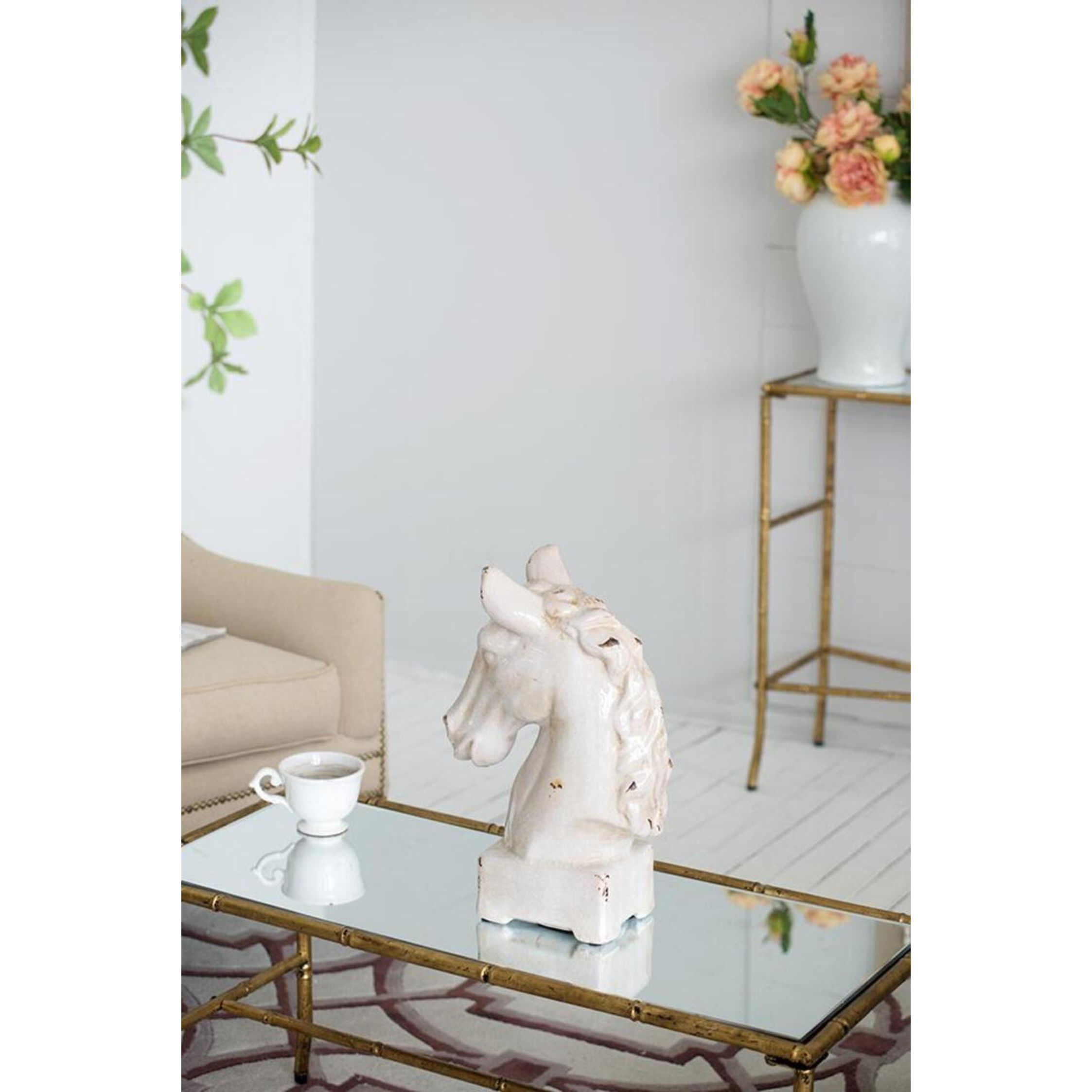 Anita Crackled White Objects