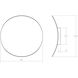 Malibu Discs LED 14 inch Satin White ADA Sconce Wall Light