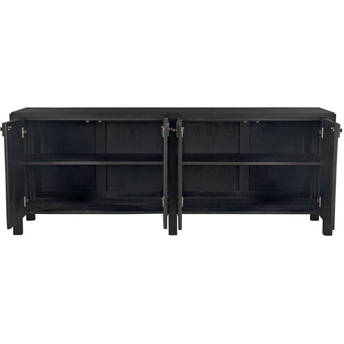 Weston 78.5 X 20.5 inch Hand Rubbed Black Sideboard
