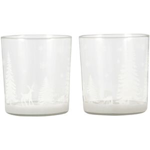 Winter Lights Clear Holiday Votives