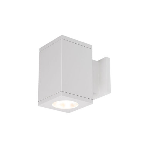 Cube Arch LED 5.5 inch White Sconce Wall Light in Flood, 85, 2700K, Away From Wall