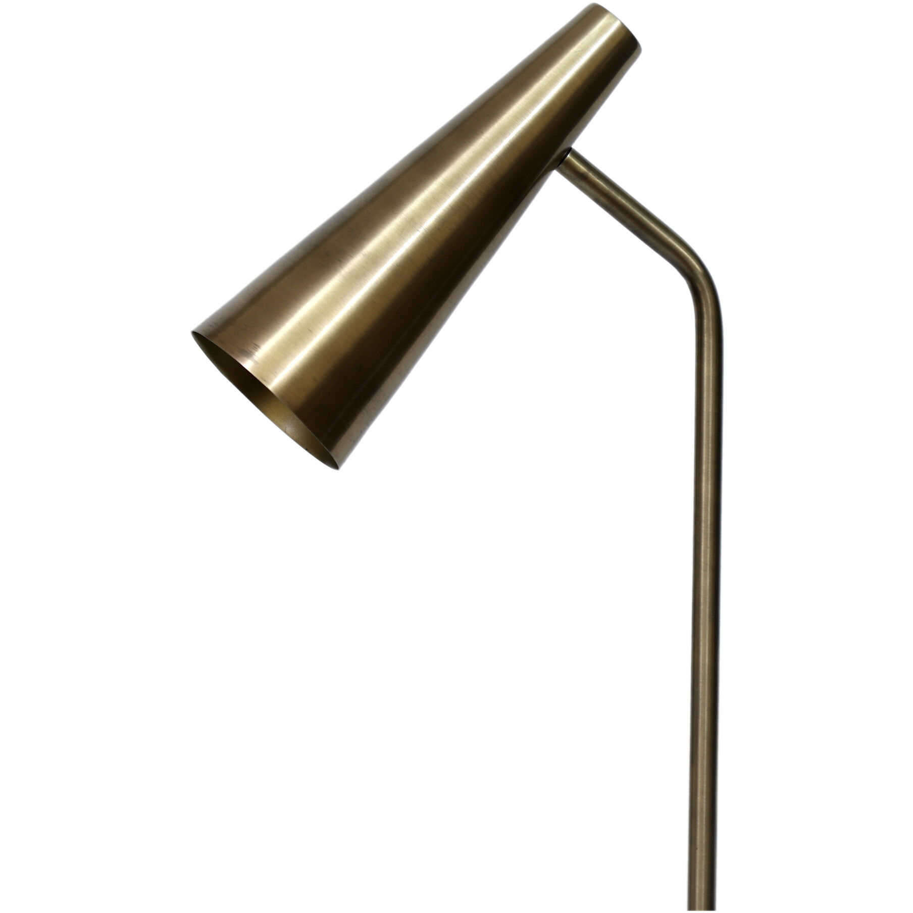 Trumpet 49 inch 6.00 watt Gold Floor Lamp Portable Light