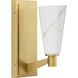 Tosca 1 Light 6 inch Brushed Bronze Wall Bracket Wall Light, Design Series