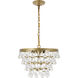 Kora 5 Light 17 inch Brass Pendant Ceiling Light