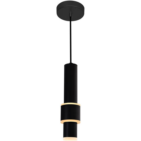 Lena LED 3 inch Black Mini Pendant Ceiling Light