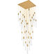 Weston 36 Light 42 inch Satin Gold Pendant Ceiling Light