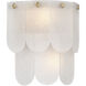 Ashton 2 Light 12 inch Noble Brass Wall Sconce Wall Light