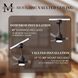 Atlas Alessandra-LK 56 inch Textured Bronze with Gray Ash Blades Indoor/Outdoor Ceiling Fan