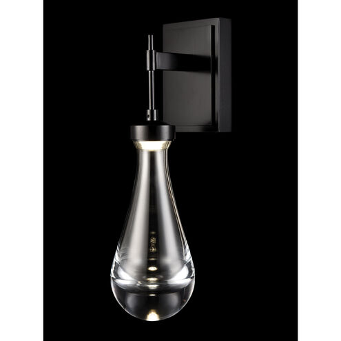 Vaso 1 Light 4.5 inch Satin Brushed Black Wall Sconce Wall Light