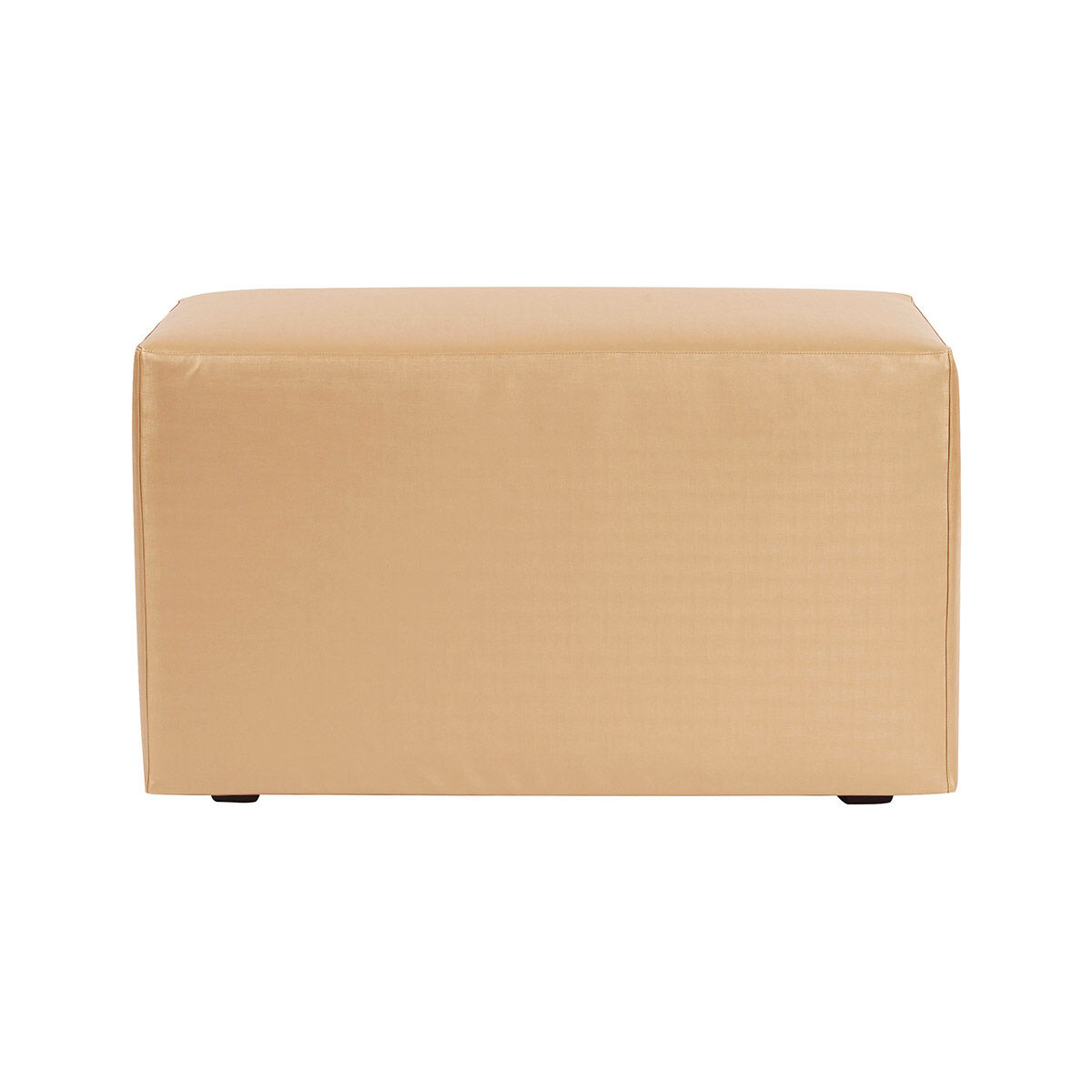 Universal Luxe Gold Bench with Slipcover