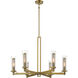Emmerham 6 Light 32 inch Soft Brass Chandelier Ceiling Light