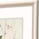 Florals Collection Angled Profile Champagne Gold Framed Art