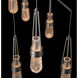 Link 10 Light 35 inch Sterling Mobile Pendant Ceiling Light in Clear Bubble