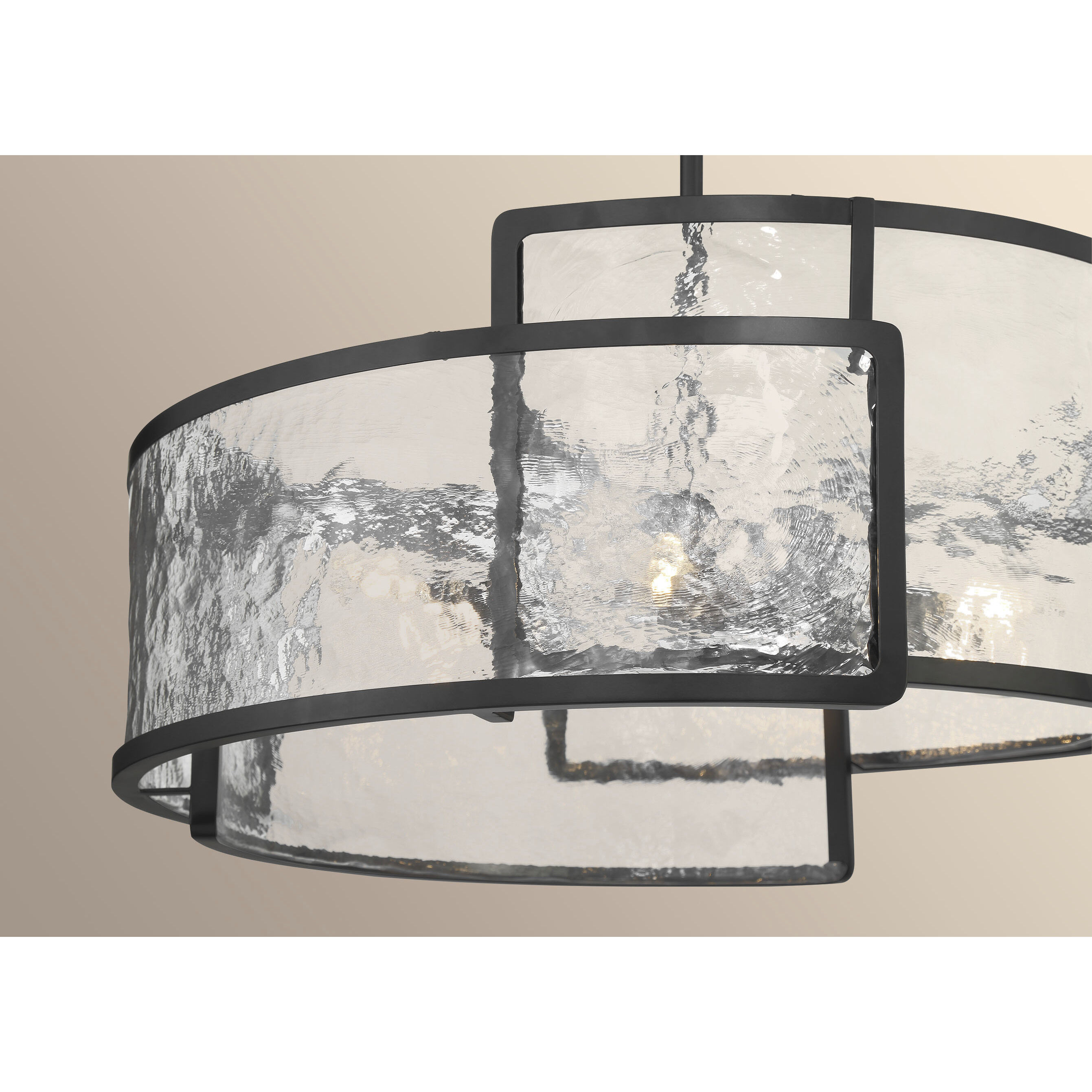 Bella Collina 6 Light 28 inch Coal Pendant Ceiling Light