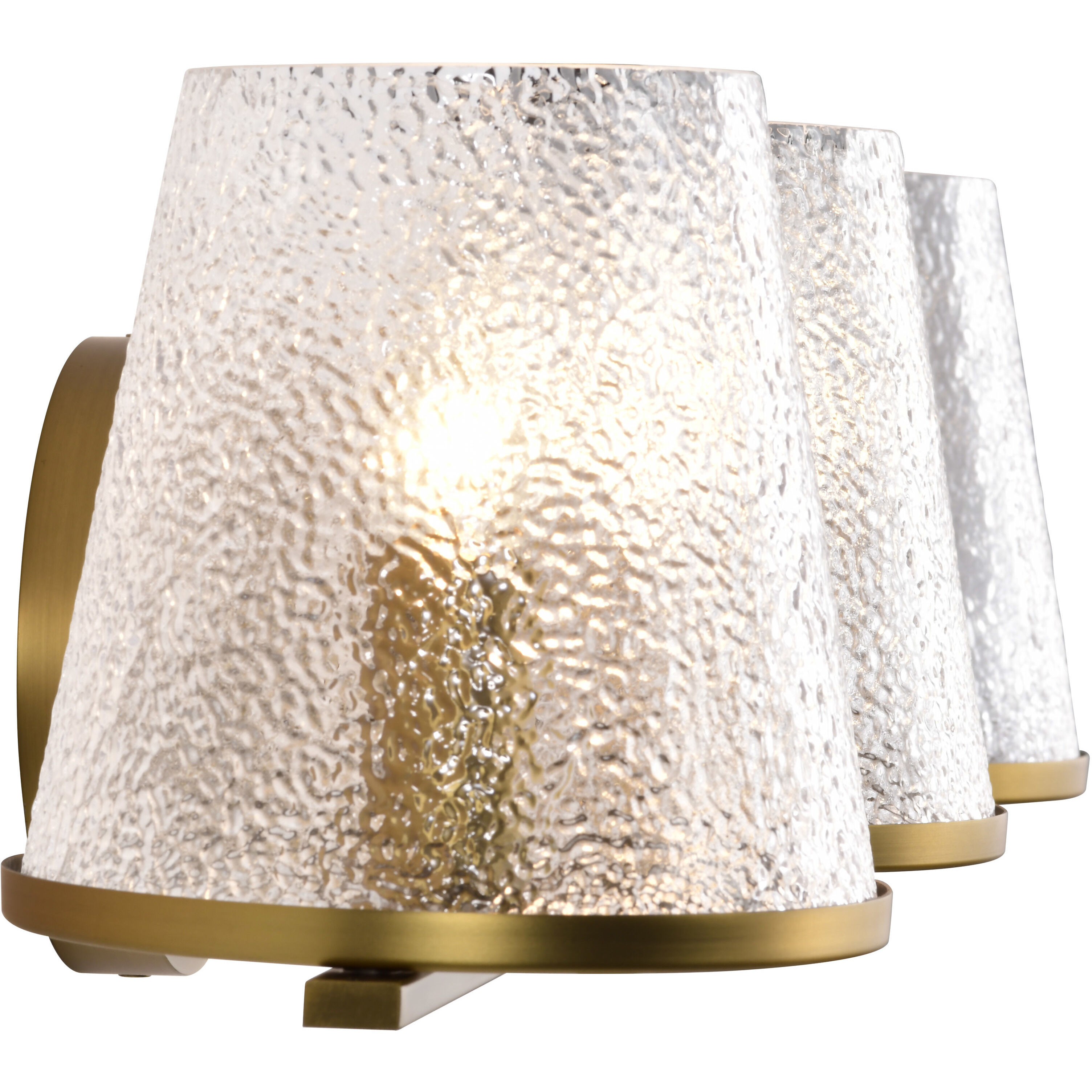 Valentine 24 inch Vintage Brass Vanity Wall Light