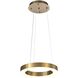 Canada LED 19.69 inch Gold Chandelier Ceiling Light in 3000K