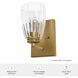 Rossmoor 1 Light 5 inch Luxe Gold Wall Sconce Wall Light, Medium