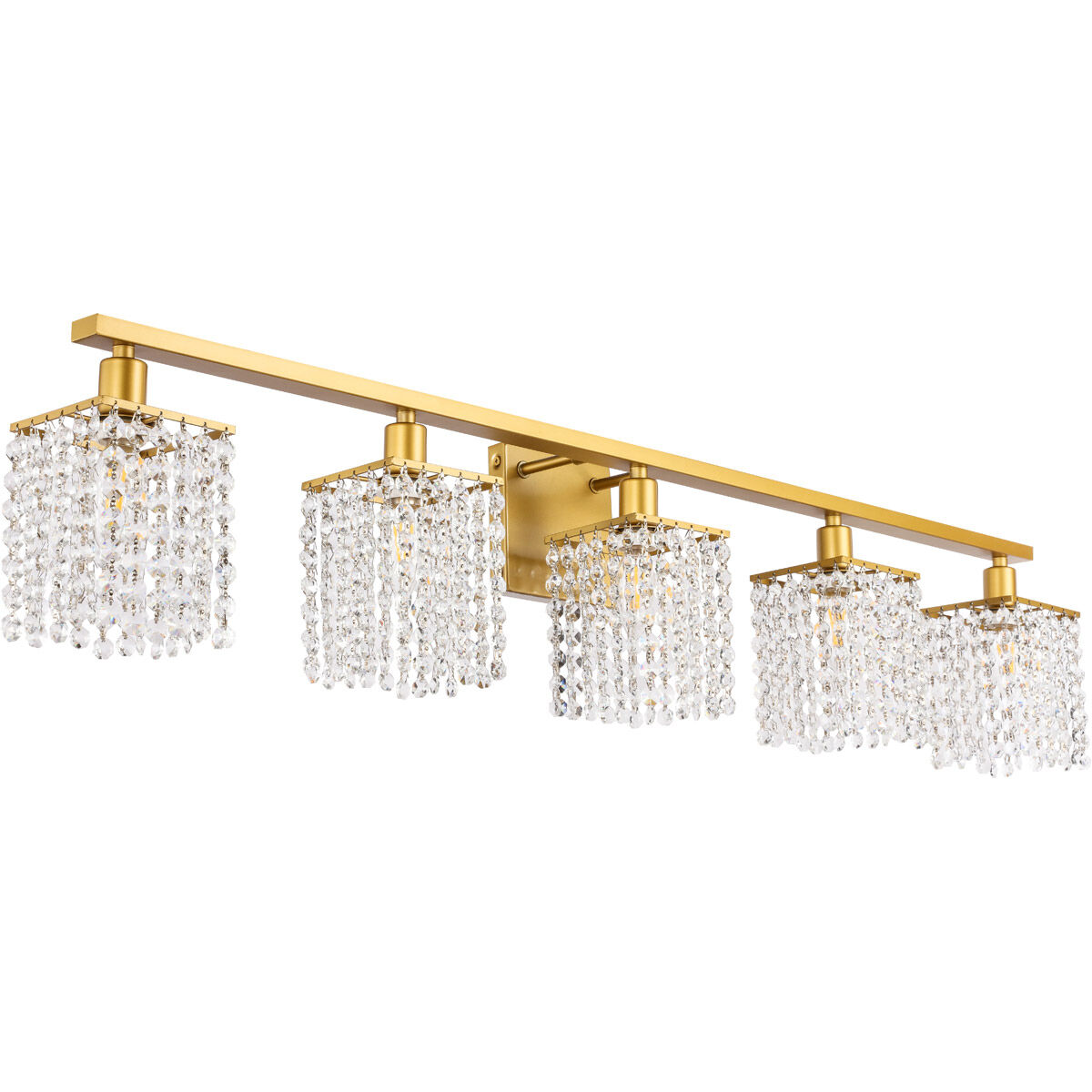 Phineas 5 Light 42 inch Brass Wall sconce Wall Light
