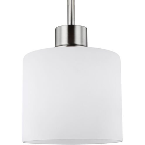 Canfield LED 5.5 inch Brushed Nickel Pendant Ceiling Light