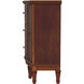 Sheffield 3 Drawer 2 Drawer Accent Cabinet in Antique Cherry