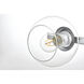 Rogelio 4 Light 37 inch Chrome Bath Sconce Wall Light
