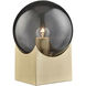 Oksena 11 inch 25.00 watt Gold Accent Lamp Portable Light