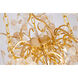 Canada 10 Light 20 inch Gold Chandelier Ceiling Light