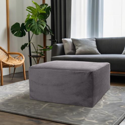 Pana Universal 18 inch Charcoal Ottoman