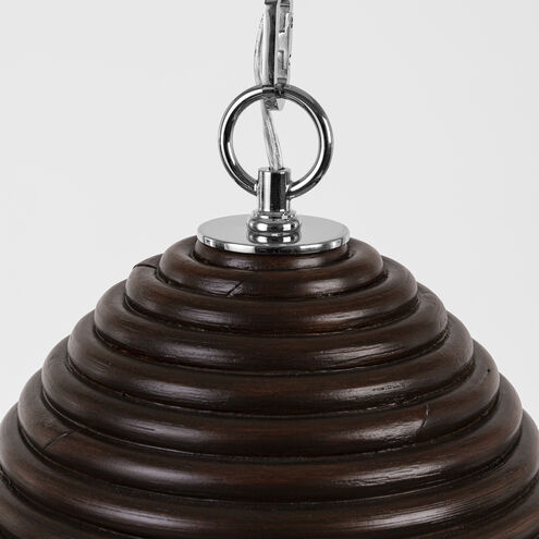 Suzanne Kasler Emerson LED 14 inch Polished Nickel Pendant Ceiling Light