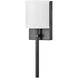 Galerie Avenue LED 6 inch Black ADA Indoor Wall Sconce Wall Light