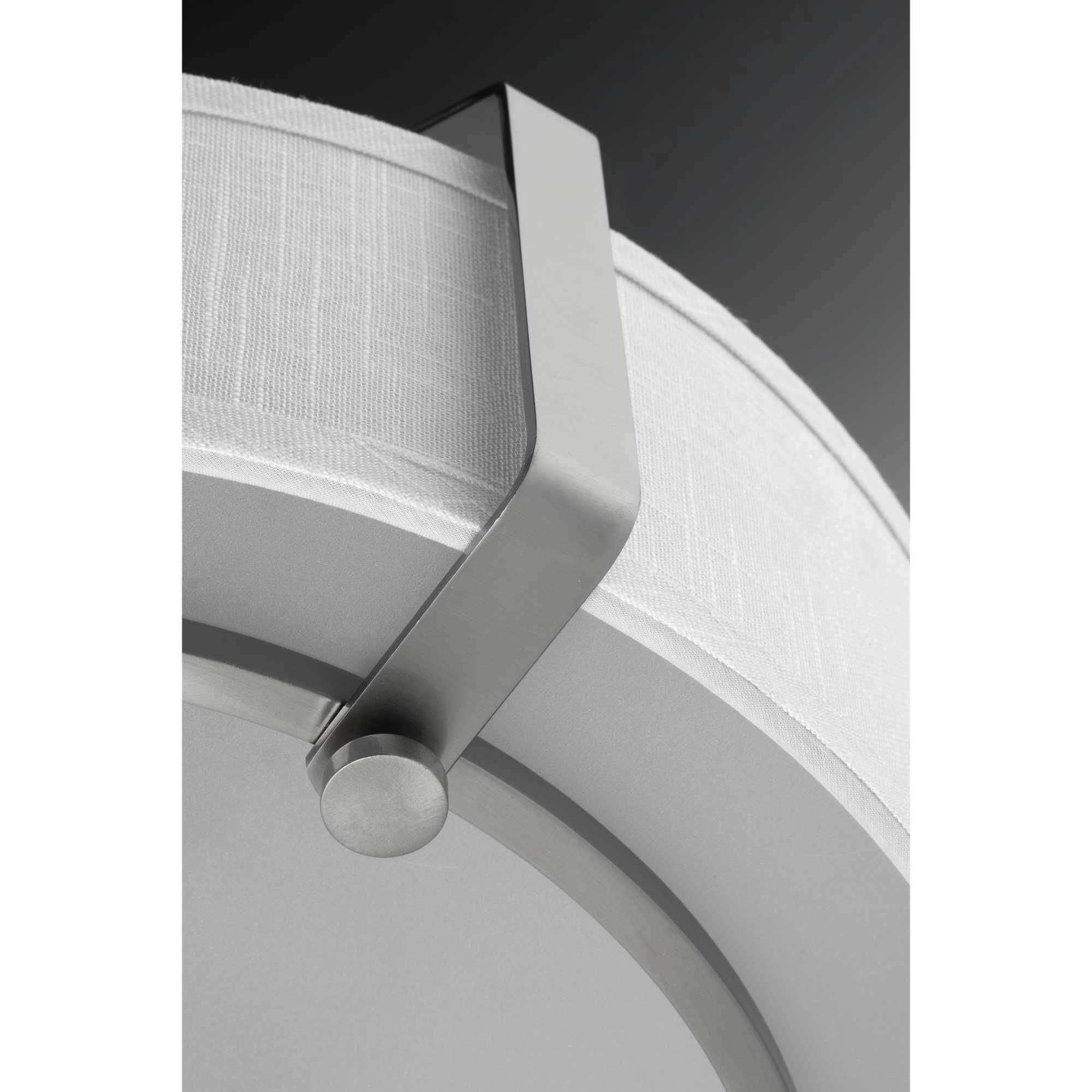 Ratio 6 Light Brushed Nickel Pendant Ceiling Light, Design Series