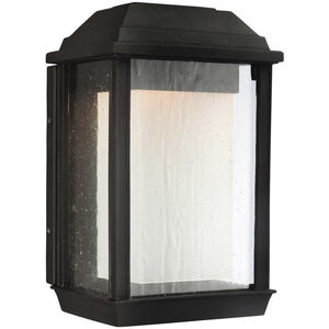 Sean Lavin McHenry LED 7 inch Textured Black Outdoor Wall Lantern