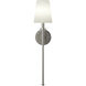 Kleine 1 Light 5.75 inch Brushed Nickel Wall Sconce Wall Light