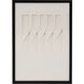 Dimensional Paper Paper White/Black Shadowbox Art, Twist