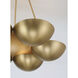 Ivy Lane 6 Light 36 inch Legacy Brass Chandelier Ceiling Light