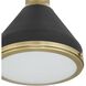 Doyle 1 Light 18.75 inch Natural Brass Pendant Ceiling Light