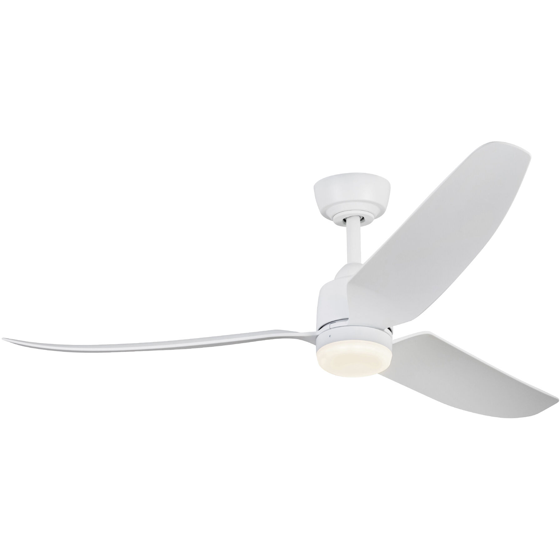Hugo 52 inch Matte White Exterior Ceiling Fan