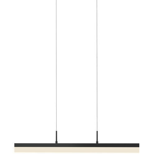 Stiletto LED 24.25 inch Satin Black Pendant Ceiling Light