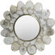 Anita 29.9 X 29.9 inch Brass Spray Wall Mirror
