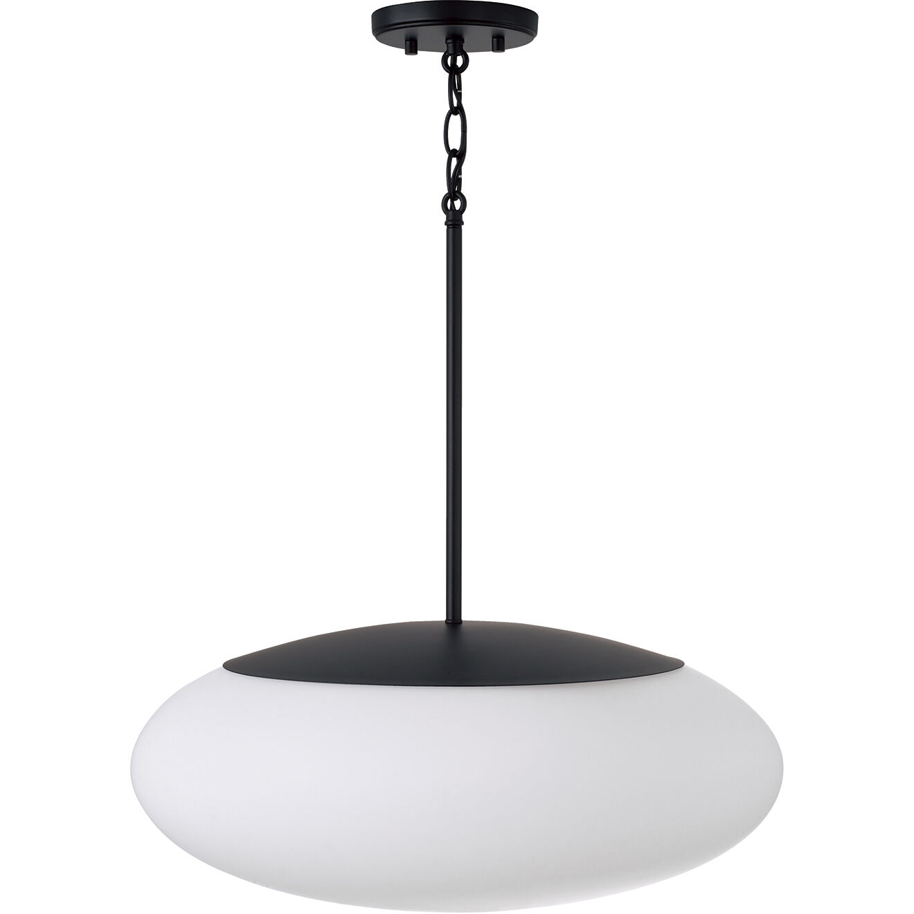 Soren 1 Light 20 inch Matte Black Pendant Ceiling Light