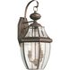 Lancaster 2 Light 20.5 inch Antique Bronze Outdoor Wall Lantern