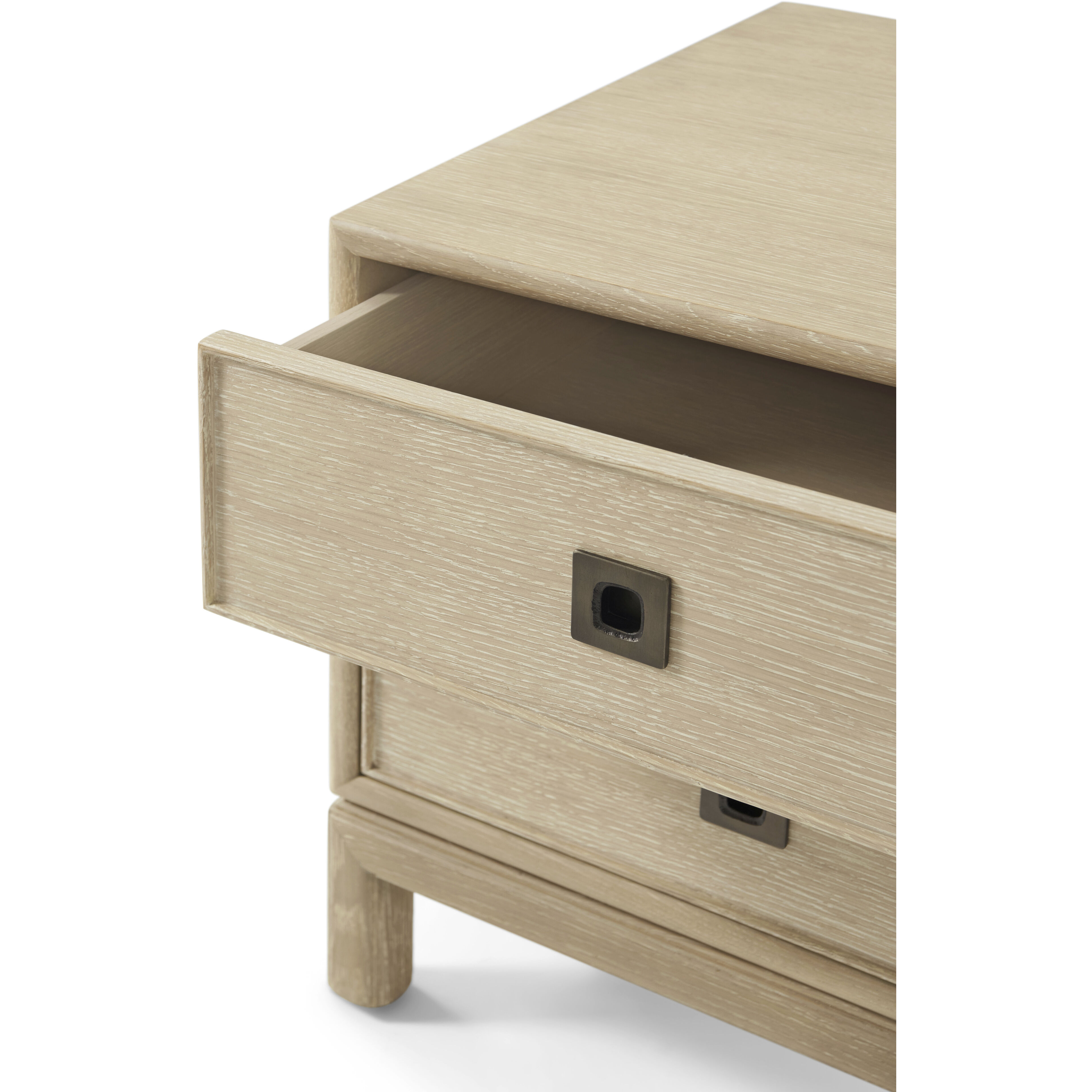 Montauk 22 X 22 inch Lighthouse Nightstand, Wooden, 2-Drawer