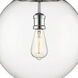 Beacon 1 Light 14 inch Polished Chrome Pendant Ceiling Light