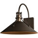 Henry 1 Light 12.9 inch Coastal Bronze Outdoor Sconce, Large