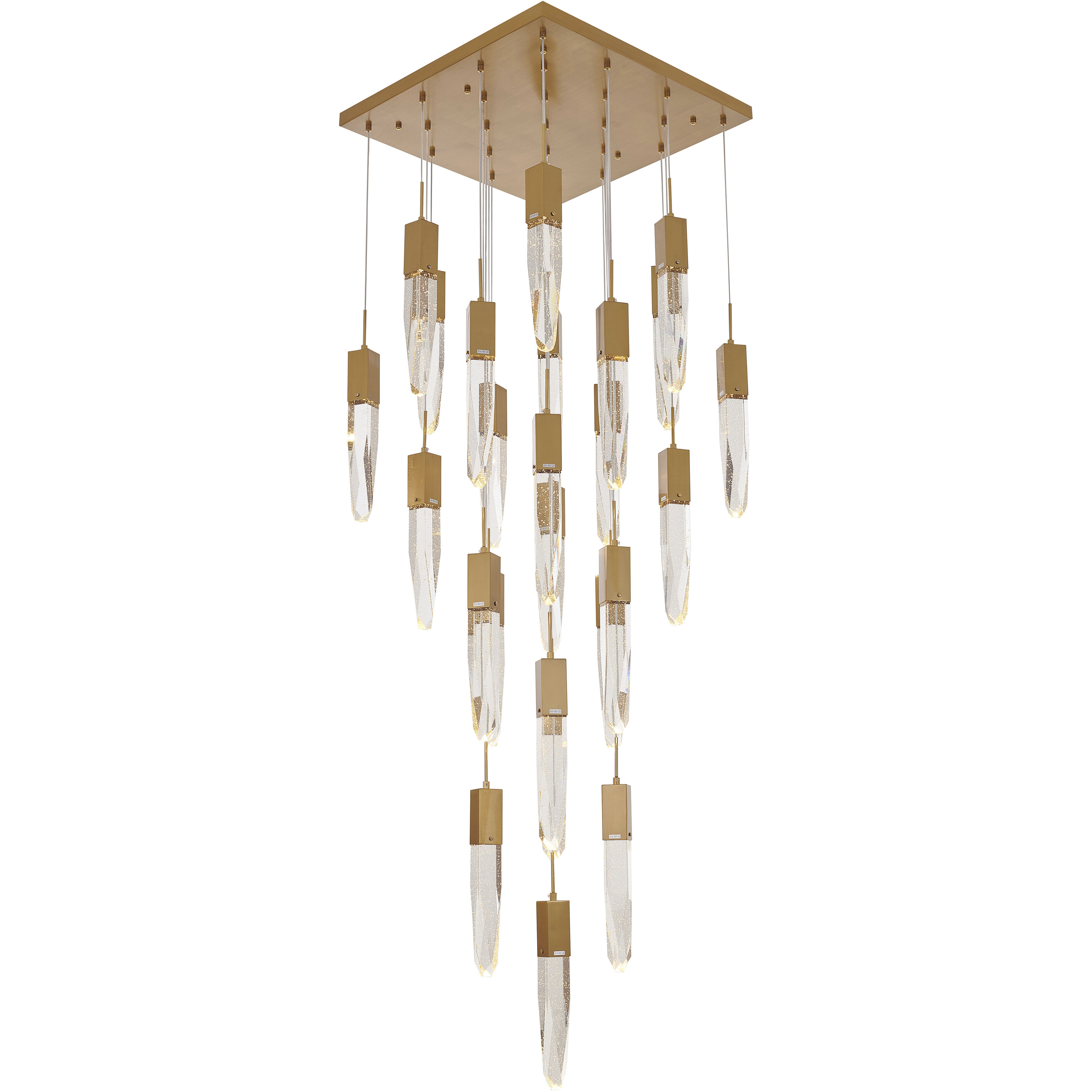 Canada 25 Light 27.5 inch Gold Chandelier Ceiling Light