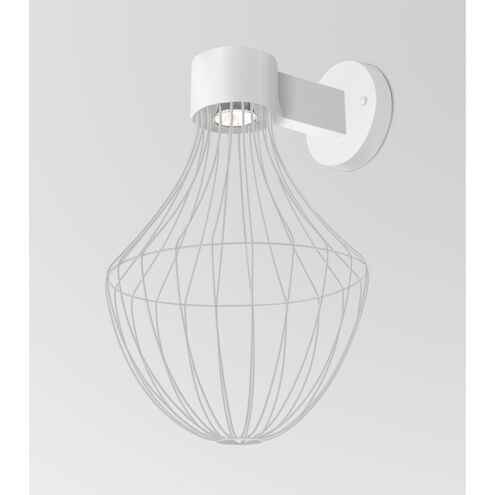 Sultana LED 17.8 inch White Outdoor Sconce